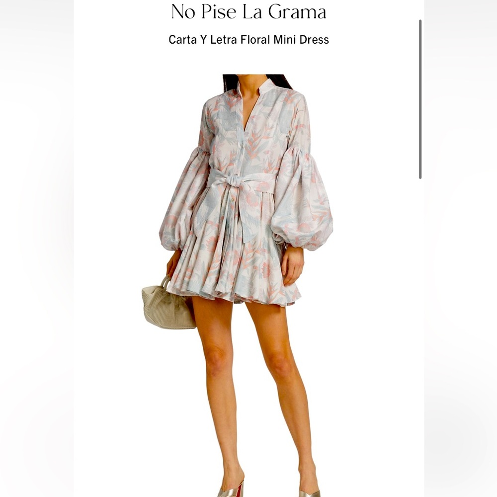 No Pise La Grama Carta y Letra Dress
